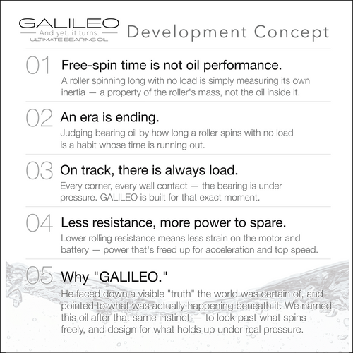 GALILEO -And yet, it turns- ULTIMATE BEARING OIL