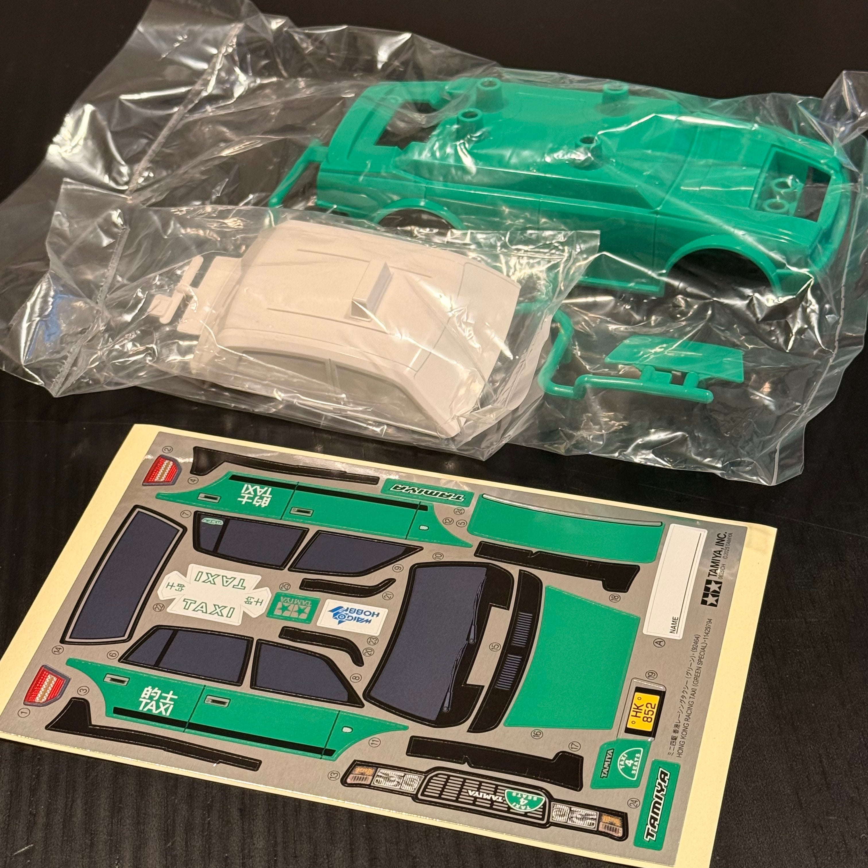香港限定キット HONG KONG RACING TAXI GREEN SPECIAL ボディセット